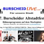 Burscheider Altstadtfest mit Bühnenprogram